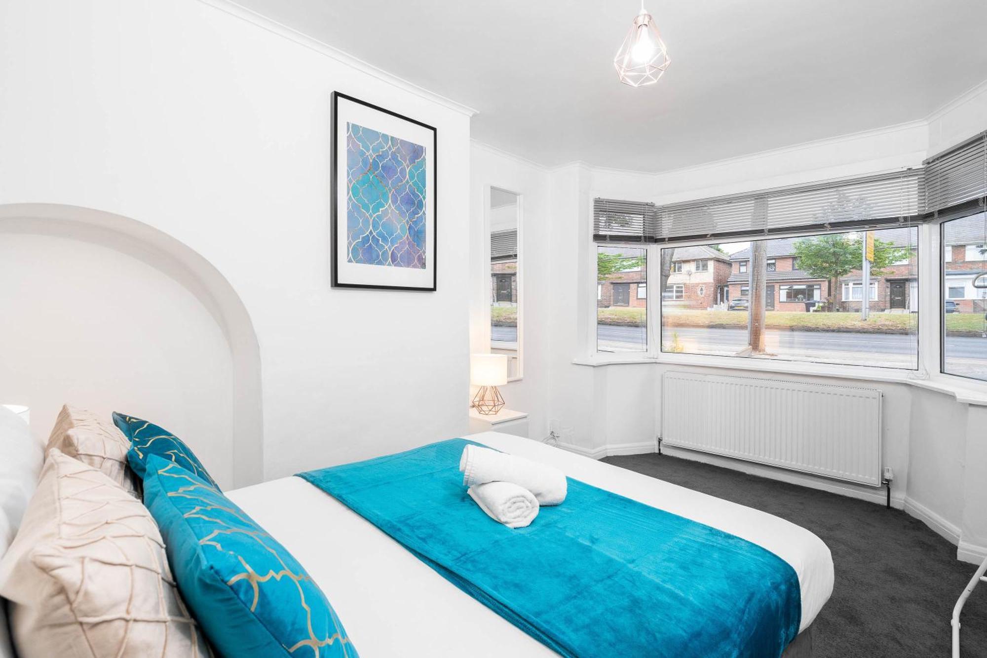 4 Bedroom House - Accommodates 7 - Garden - Parking - Netflix - Wifi - 559T Birmingham Buitenkant foto
